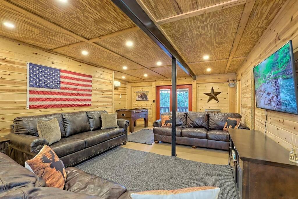 Near Downtown Helen - Hottub, Sauna, Game Room, Fire Pit Exteriör bild